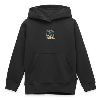 5-jähriges Jubiläum - Tiere zum fünften Jubiläum - Kinder Premium Organic Hoodie - Schwarz - Vorne - AI Model Kid Male (0cm)