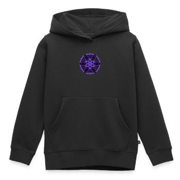 Mantra 4 - Kinder Premium Organic Hoodie - Schwarz - Vorne - AI Model Kid Male (0cm)