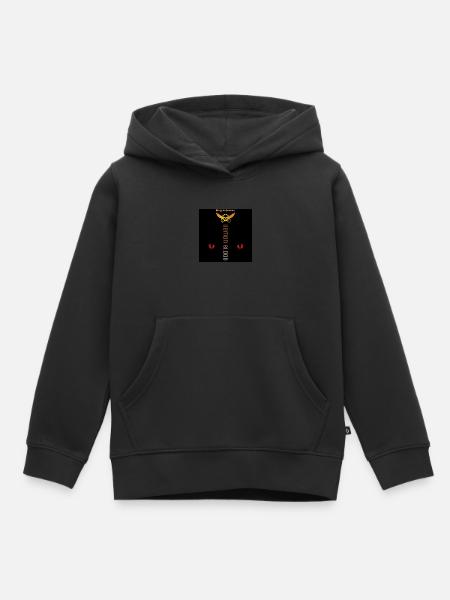 Demon Blood - Kinder Premium Organic Hoodie - Schwarz