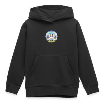 Ratten sind Freunde - Kinder Premium Organic Hoodie - Schwarz - Vorne - AI Model Kid Male (0cm)