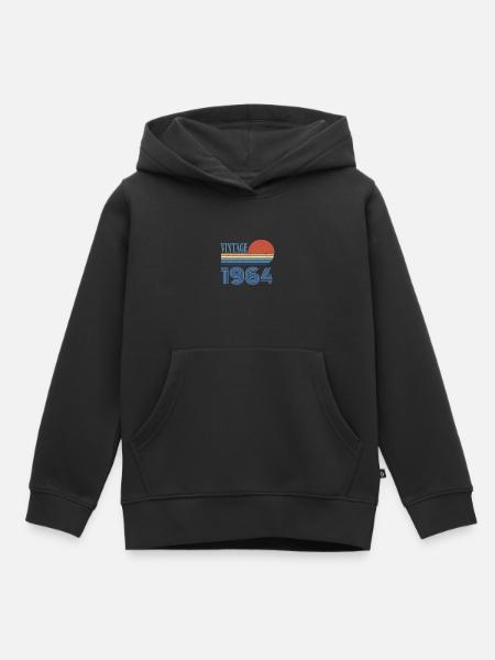 vintage 1964 - Sweat Premium à capuche enfant bio - noir