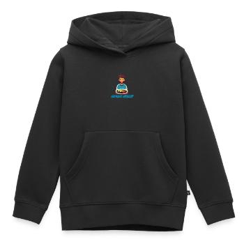 Vegetable Griller - Kids Premium Organic Hoodie - black - Front - AI Model Kid Male (0cm)