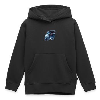 Missions diplomatiques dans l’espace - Sweat Premium à capuche enfant bio - noir - Devant - AI Model Kid Male (0cm)