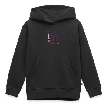 Los Angeles - LA - Je suis le meilleur t-shirt - Sweat Premium à capuche enfant bio - noir - Devant - AI Model Kid Male (0cm)