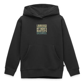 Niedliches Design für Babys von Absolvent*innen - Kinder Premium Organic Hoodie - Schwarz - Vorne - AI Model Kid Male (0cm)