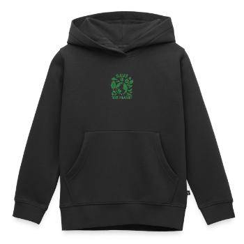 Save the Planet - Kinder Premium Organic Hoodie - Schwarz - Vorne - AI Model Kid Male (0cm)