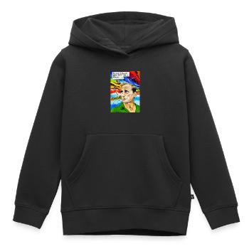 Cowboy Neal Cassady - Kinder Premium Organic Hoodie - Schwarz - Vorne - AI Model Kid Male (0cm)