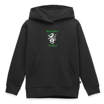 Steiermark - Kinder Premium Organic Hoodie - Schwarz - Vorne - AI Model Kid Male (0cm)