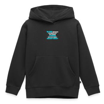 Cookies internet computer online website - Kinder Premium Organic Hoodie - Schwarz - Vorne - AI Model Kid Male (0cm)