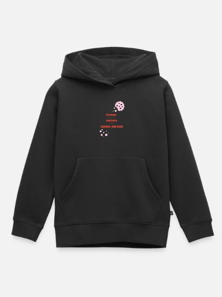 Crumb Confett - Kinder Premium Organic Hoodie - Schwarz