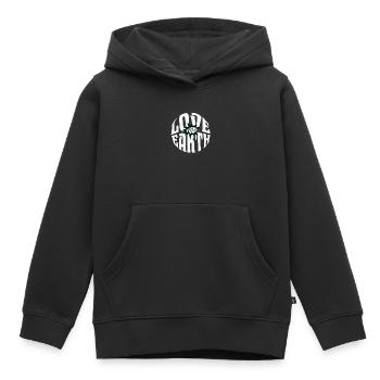 Love your Earth - Kinder Premium Organic Hoodie - Schwarz - Vorne - AI Model Kid Male (0cm)
