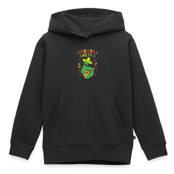 Fiesta Like I'm 6 Kaktus - Kinder Premium Organic Hoodie - Schwarz - Vorne - AI Model Kid Male (0cm)