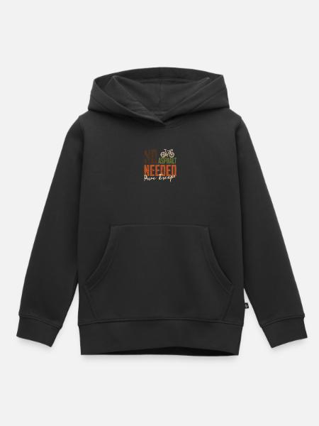 No Asphalt Needed Escape - Kinder Premium Organic Hoodie - Schwarz