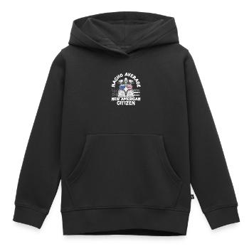 Nacho Average Neue amerikanische Bürgerverfassung - Kinder Premium Organic Hoodie - Schwarz - Vorne - AI Model Kid Male (0cm)
