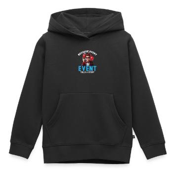 Veranstaltungsplaner Koordinator Job Eventplanung - Kinder Premium Organic Hoodie - Schwarz - Vorne - AI Model Kid Male (0cm)