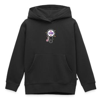 K-Pop Korean Pop Music South Korea Kpop Lightstick - Kids Premium Organic Hoodie - black - Front - AI Model Kid Male (0cm)