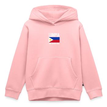 Filipino Pride Pinoy Spring Roll Lumpia Thats How - Kids Premium Organic Hoodie - rose - Front - AI Model Kid Female (0cm)
