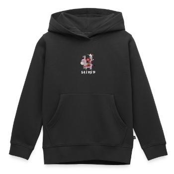 Bremen Town Musicians - Kinder Premium Organic Hoodie - Schwarz - Vorne - AI Model Kid Male (0cm)
