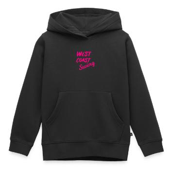 West Coast Swing Pink WCS Gift Dancing Dance - Kids Premium Organic Hoodie - black - Front - AI Model Kid Male (0cm)