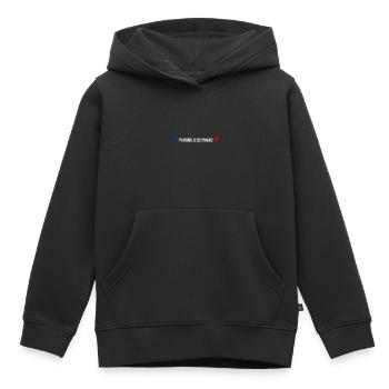 Patrouille de France meeting aérien armée de l'air - Sweat Premium à capuche enfant bio - noir - Devant - AI Model Kid Male (0cm)