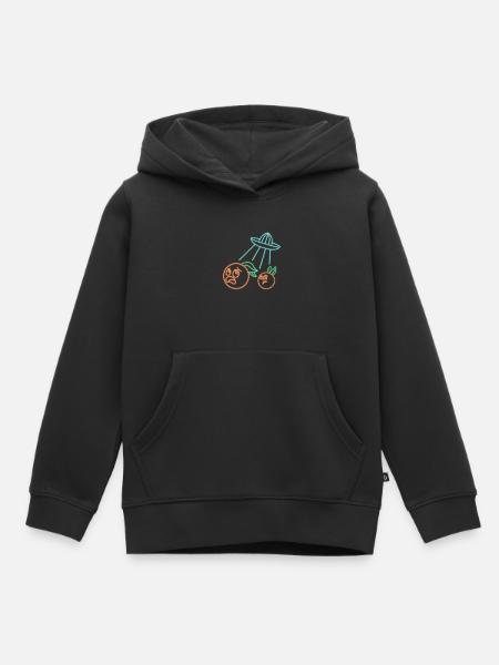 Orange juicer Ufo - Kids Premium Organic Hoodie - black