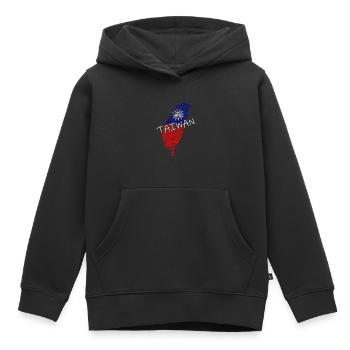 taiwan Taiwan taipeh - Kinder Premium Organic Hoodie - Schwarz - Vorne - AI Model Kid Male (0cm)