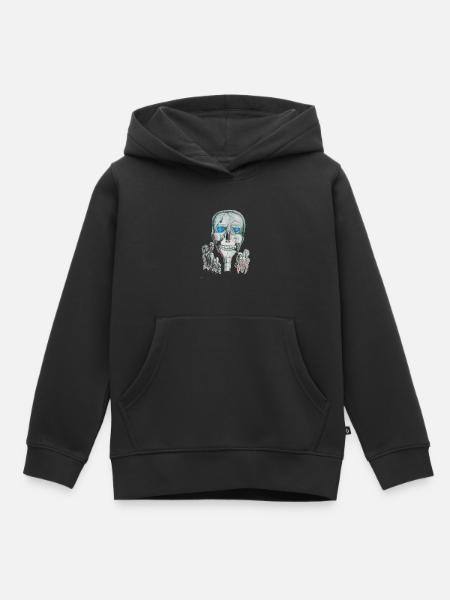halloween grusel - Kinder Premium Organic Hoodie - Schwarz