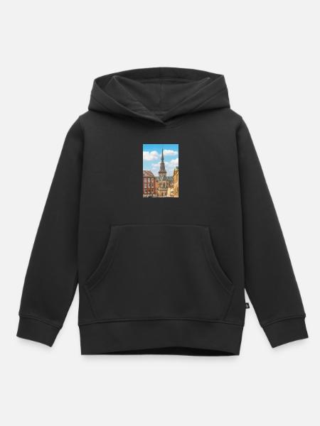 Marienkirche Osnabrück - Kinder Premium Organic Hoodie - Schwarz