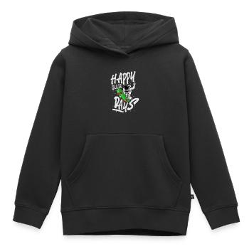 Skateboard Skate Skater - Sweat Premium à capuche enfant bio - noir - Devant - AI Model Kid Male (0cm)