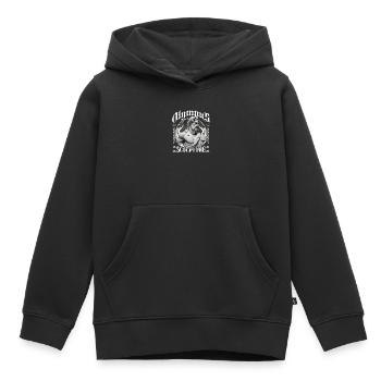 Gothic Skulptur Bust - Kinder Premium Organic Hoodie - Schwarz - Vorne - AI Model Kid Male (0cm)