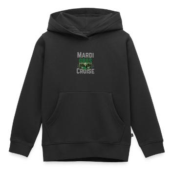 Mardi Gras Cruise 2024 Passende Familienfeier - Kinder Premium Organic Hoodie - Schwarz - Vorne - AI Model Kid Male (0cm)