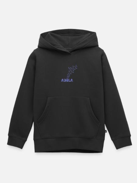 Geschenk für Adela - Kinder Premium Organic Hoodie - Schwarz