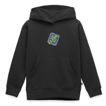 Geschenk für Frank - Kinder Premium Organic Hoodie - Schwarz - Vorne - AI Model Kid Male (0cm)