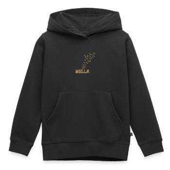 Bella als Boot - Kinder Premium Organic Hoodie - Schwarz - Vorne - AI Model Kid Male (0cm)