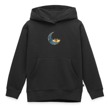 Ramadan Mubarak muslim islam Fasten moslem Allah - Kinder Premium Organic Hoodie - Schwarz - Vorne - AI Model Kid Male (0cm)