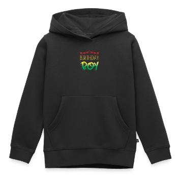 Happy Birthday - Kinder Premium Organic Hoodie - Schwarz - Vorne - AI Model Kid Male (0cm)