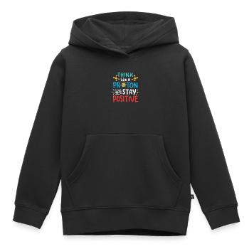 Étudiant chimiste chimiste - Sweat Premium à capuche enfant bio - noir - Devant - AI Model Kid Male (0cm)