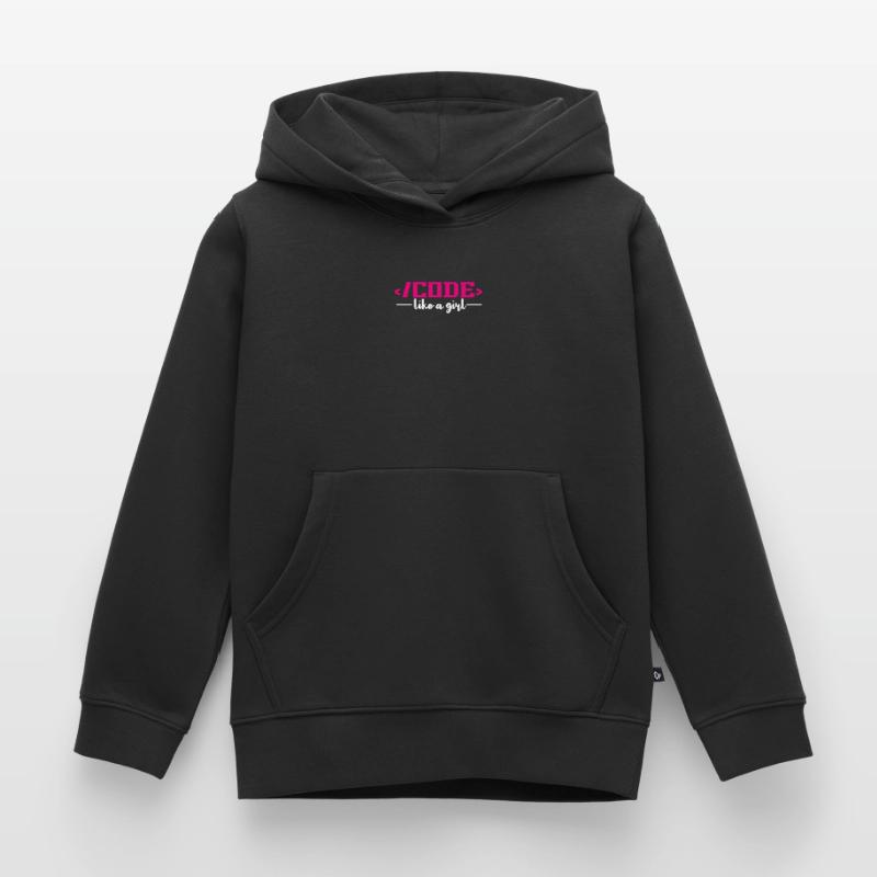 Codierung Programmierung Informatik Kinder Premium Organic Hoodie