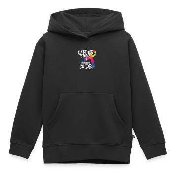 Cancer Awareness Cancer Sucks In Every Color - Kids Premium Organic Hoodie - black - Front - AI Model Kid Male (0cm)
