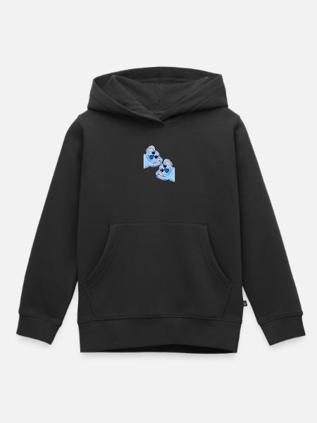 Koala Koalas - Kinder Premium Organic Hoodie - Schwarz