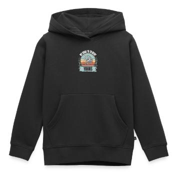 Eishockey  - Kinder Premium Organic Hoodie - Schwarz - Vorne - AI Model Kid Male (0cm)