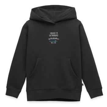 Fachkraft für Gastronomie Ausbildung Geschenk - Kinder Premium Organic Hoodie - Schwarz - Vorne - AI Model Kid Male (0cm)