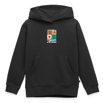Kunstspringen Turmspringer Sprungbrett - Kinder Premium Organic Hoodie - Schwarz - Vorne - AI Model Kid Male (0cm)