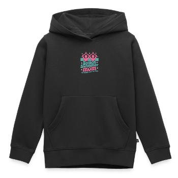 Synchronschwimmen Kunstschwimmen Wassersport - Kinder Premium Organic Hoodie - Schwarz - Vorne - AI Model Kid Male (0cm)