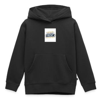 Ich dachte, ich hätte Recht – Hatte ich auch! - Kinder Premium Organic Hoodie - Schwarz - Vorne - AI Model Kid Male (0cm)