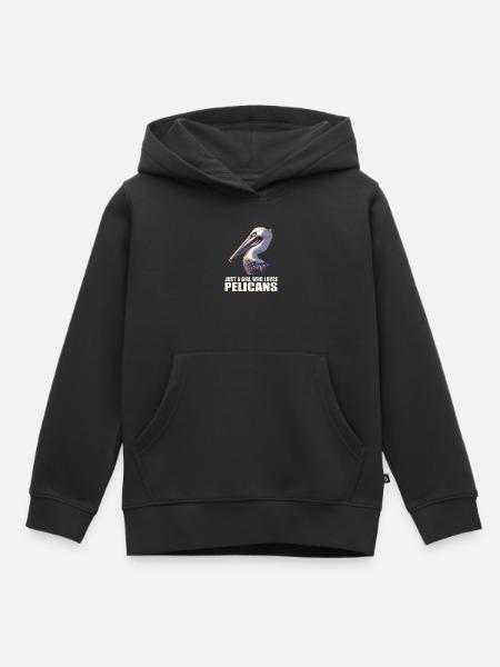 Pelikane Pelikan - Kinder Premium Organic Hoodie - Schwarz