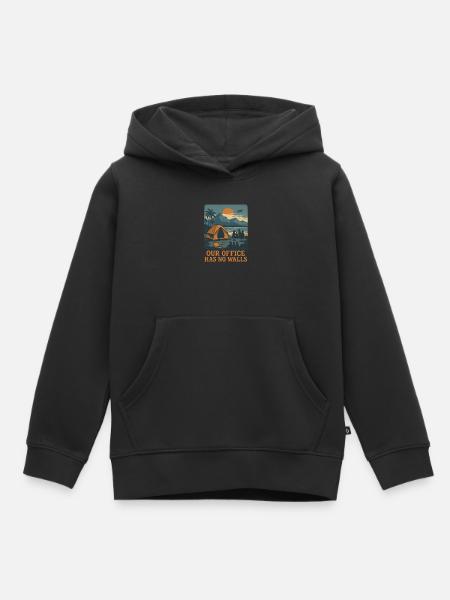 Digitale - Kinder Premium Organic Hoodie - Schwarz