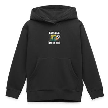 Ich Schiess 13. Tor Lustig 13. Geburtstag Fußball - Kinder Premium Organic Hoodie - Schwarz - Vorne - AI Model Kid Male (0cm)