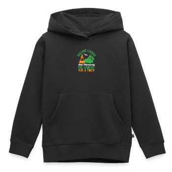 Girl Scout Leader Building Leaders Scout - Kinder Premium Organic Hoodie - Schwarz - Vorne - AI Model Kid Male (0cm)
