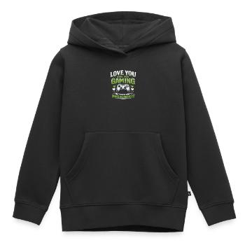 Lustiger Videospiel-Gamer-Konsolen-Controller-Humor - Kinder Premium Organic Hoodie - Schwarz - Vorne - AI Model Kid Male (0cm)